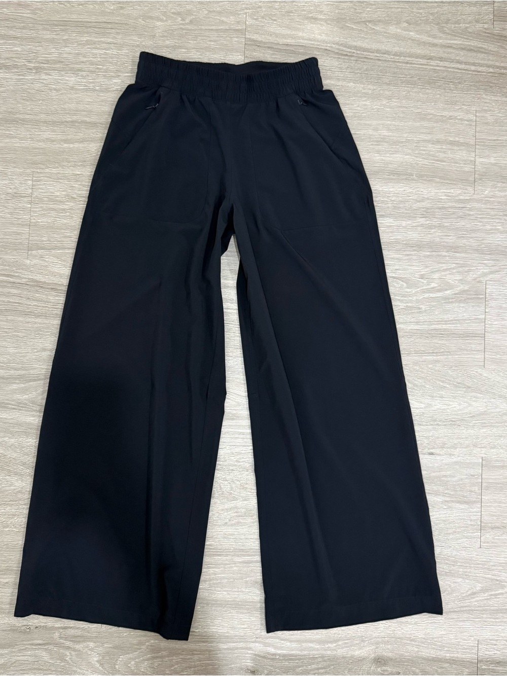 lululemon athletica Black Wide-Leg Pants 28” inseam.